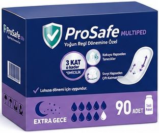 Prosafe Multiped Regl - Mesane - Lohusa Pedi L - Büyük - Large Extra/Gece 90 Adet