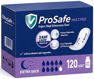 Prosafe Multiped Regl - Mesane - Lohusa Pedi L - Büyük - Large Extra/Gece 120 Adet