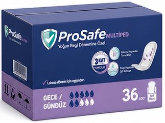 Prosafe Multiped Regl - Mesane - Lohusa Pedi S - Küçük - Small Gece/Gündüz 36 Adet
