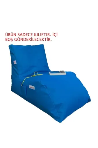 Pufumo daybedkılıf Armutland Daybed Armut Koltuk Kilifi Turkuaz ( Ürün Sadece Kiliftir. İçi Boş Gönderilecektir. )