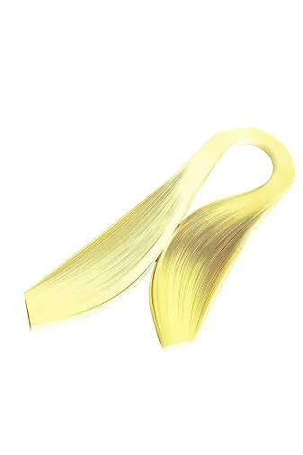 quilling 3mmx50cm-Acik-Sarı Seti Açık Sarı Renk 3Mm Kağıdı 100'lü