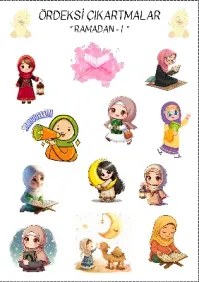 Ramazan - 1 Çıkartma