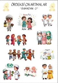 Ramazan - 3 Çıkartma