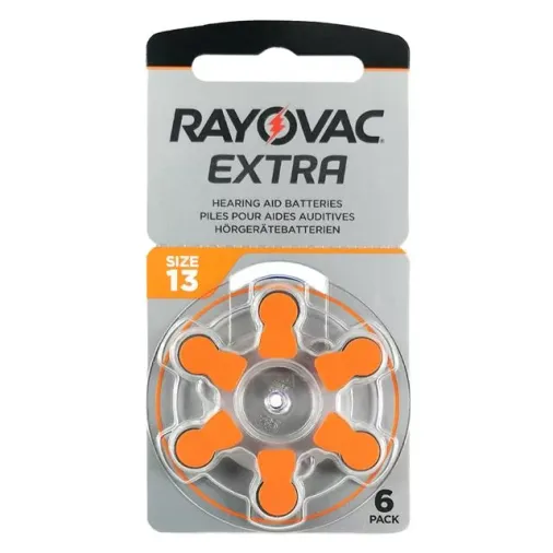 Rayovac 13 Numara Kulaklık Pili 6'lı Paket