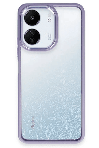 Redmi 13C Kılıf Power Silikon - Lila