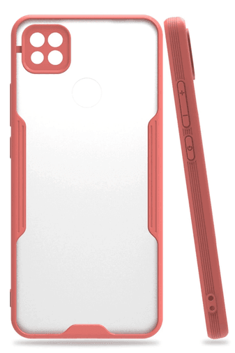 Redmi 9C Kılıf Platin Silikon - Pembe