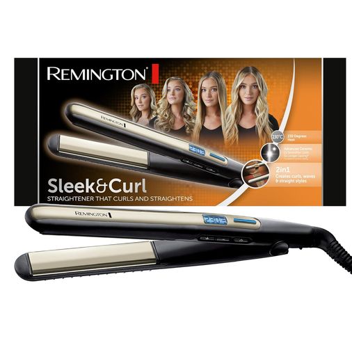 Remington S6500 Sleek Curl Seramik Saç Düzleştirici