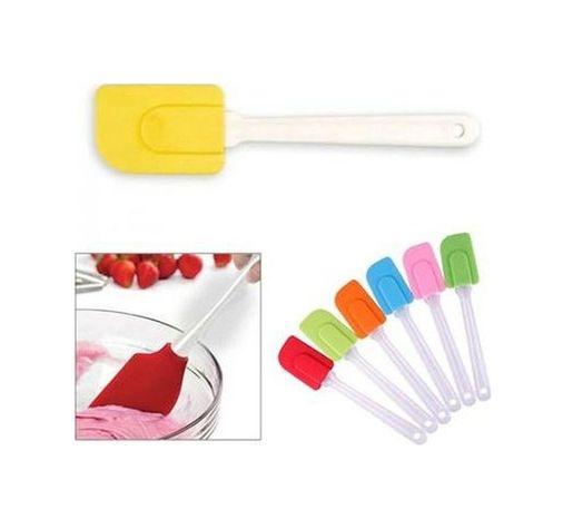 Renkli Silikon Spatula - Büyük