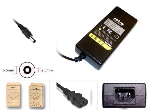 Retro 24V 3A 72W 5.5x2.5mm Güç Adaptör (RPA-AC312)