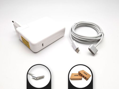 Retro Apple MacBook 140W USB-C PD Adaptör (RPA-AC327)