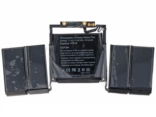 Retro Apple MacBook Pro A1706 (2016) A1819 Notebook Bataryası