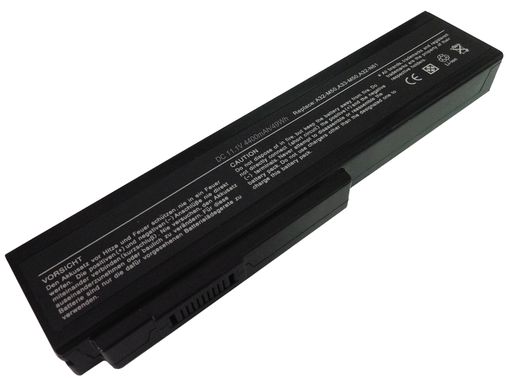 Retro Asus M50/N53/N61/X64/Casper H36 6 Cell Notebook Bataryası