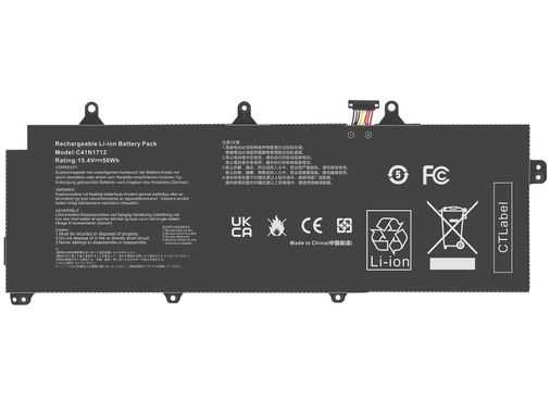 Retro Asus ROG GX501G/GX501V C41N1712 Notebook Bataryası
