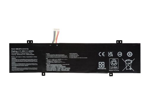 Retro Asus TP412U C31N1733 Notebook Bataryası