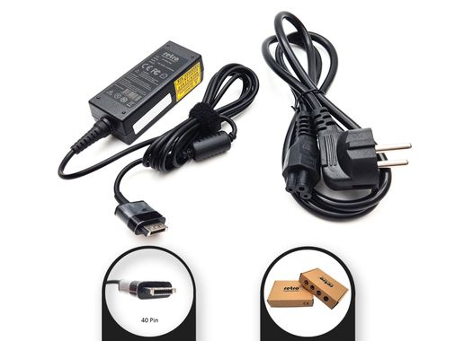 Retro Dell 19.5V 1.54A 30W 40 Pin Tablet Adaptör