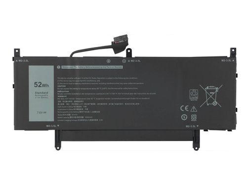 Retro Dell Latitude 9510 4 Cell Notebook Bataryası
