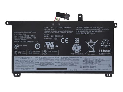 Retro Lenovo ThinkPad T570/T580 Dahili Notebook Bataryası