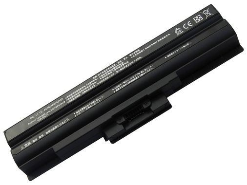 Retro Sony Vaio VGP-BPS13/VGP-BPS21 Siyah 6 Cell Notebook Bataryası