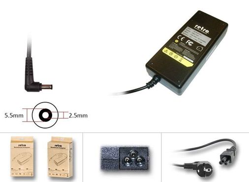 Retro Toshiba Dynabook 19V 3.95A 75W PA3715E-1AC3 Notebook Adaptör (RNA-TS07)