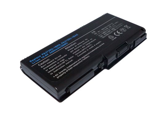 Retro Toshiba Dynabook Qosmio X500/Satellite P500 PA3729U-1BAS 6 Cell Notebook Bataryası