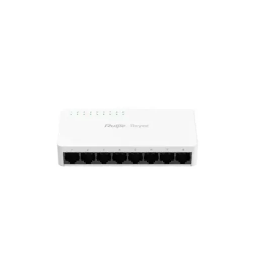 REYEE RG-ES08F 8 PORT 10/100 YONETILEMEZ DESKTOP SWITCH PLASTİK KASA
