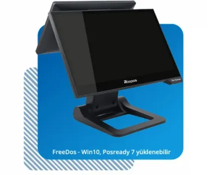 RİOPOS A2L i5-6.NESİL MULTİ TOUCH 8GB RAM 128GB SSD ETHERNET 15,6 -11.6 MÜŞTERİ EKRANLI BOE / LG EKRAN, 2,4 GHZ Dokunma