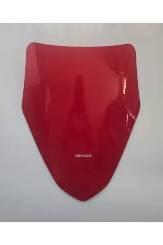 RMG Moto Gusto Dream 150 Ön Cam 2023-2026 Model 43cm Kırmızı Renkli 4mm SPORTİF