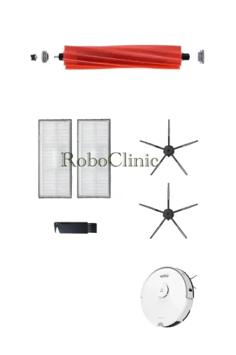 Roboclinic RoborockPro01 Roborock S7 Pro Ultra Robot Süpürge Uyumlu Fırça Filtre Mop Seti-6 Parça