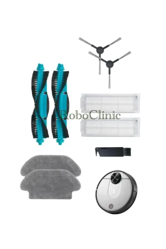 Roboclinic Viomi V2 Pro Robot Süpürge Uyumlu Fırça,filtre Seti-9 Parça