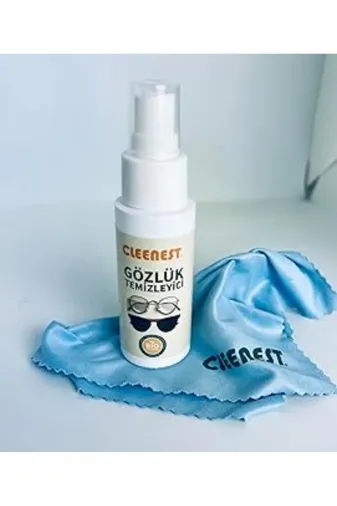 Robotrend TYBWZCDMSQR3YN7051 Cleenest Gözlük Ve Ekran Temizleme S, 50 Ml Solüsyon Ve 15X18 Cm Mikrofiber Bez Ile Birlikte