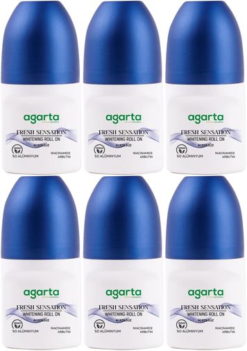 Roll-On Erkek 50 ML Fresh Sensatıon (24 Saat Etkili Ter Kokusu Önleyici) (6 Lı Set)