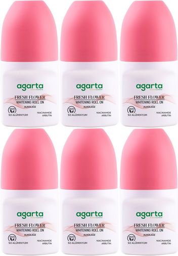 Roll-On Kadın 50 ML Fresh Flower Sensatıon (24 Saat Etkili Ter Kokusu Önleyici) (6 Lı Set)