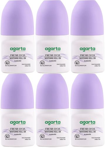 Roll-On Kadın 50 ML Fresh Lycıa Sensatıon (24 Saat Etkili Ter Kokusu Önleyici) (6 Lı Set)