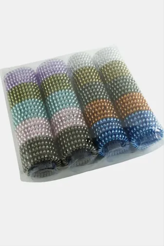 Ronanna RNA92994BIJ 100 Adet Renkli Makarna Lastik Toka