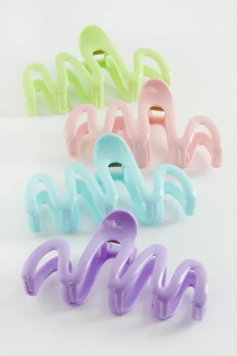 Ronanna RNA95777BIJ Zikzak Renkli Mandal Toka 12 Cm