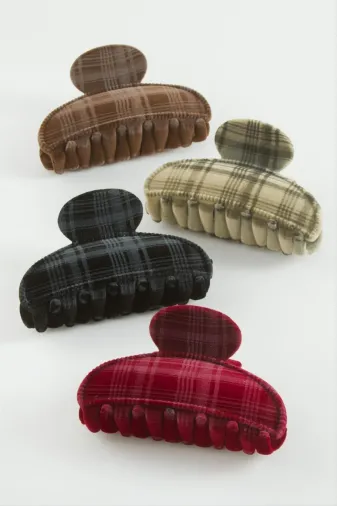 Ronanna RNA95778BIJ Oval Renkli Kadife Mandal Toka 8 Cm