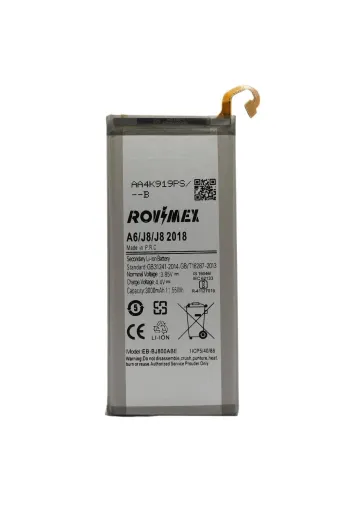 Rovimex insrvmx226 Samsung Galaxy J8 2018 (Sm-J810F) Batarya Pil