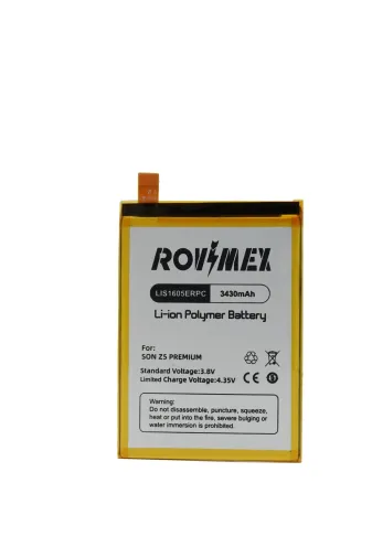 Rovimex insrvmx501 Sony Xperia Z5 Premium (E6853) Batarya Pil Uyumlu