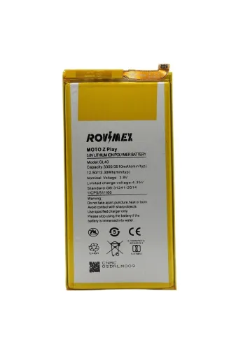 Rovimex rv425 Motorola Moto Z Play Batarya Pil