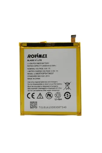 Rovimex tch-rvmx-bt-564 Zte Blade V8 Batarya Pil