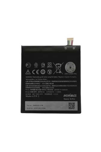 Rovimex TYC00563235165 Htc Desire 10 Pro  Uyumlu Batarya Pil