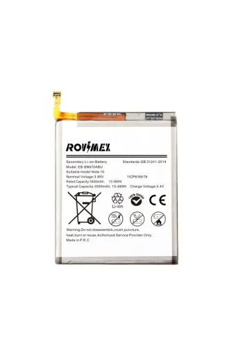 Rovimex TYC00563235298 Note 20 Ultra (Sm-N985F) Batarya Pil