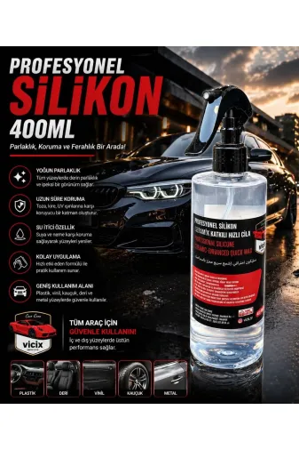 ROX KİMYA 545435 Profesyonel Silikon 400Ml 1 Adet
