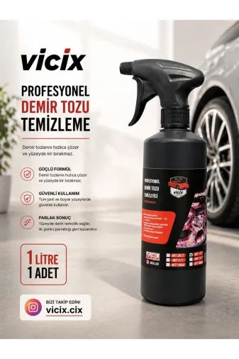 ROX KİMYA DEMİRTOZU456 Profesyonel Demirtozu Temizleme 1 Lt 1 Adet
