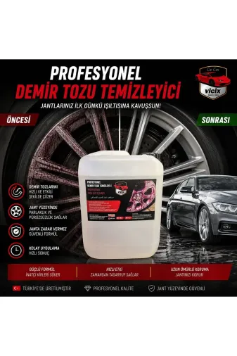ROX KİMYA TYC0A6B5B3D618363460AD600 Demir Tozu Temizleyici 4Lt 1 Adet
