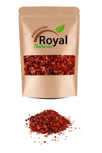 ROYAL BAHARAT RT-RYL-HMR14528 Çok Acı Hint Biberi Deluxe Seri Organik Lezzetli 200 Gr