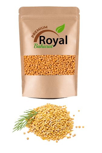 ROYAL BAHARAT RT-RYL-HMR14568-1620 Sarı Hardal Tohumu Deluxe Seri Organik Lezzetli 300 Gr