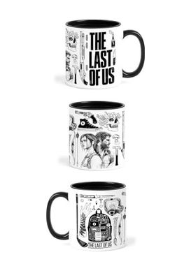 Royal Standart 57855210131460080184975 Last Of Us Özel Tasarım Porselen Kupa Bardak Açık Ahşap