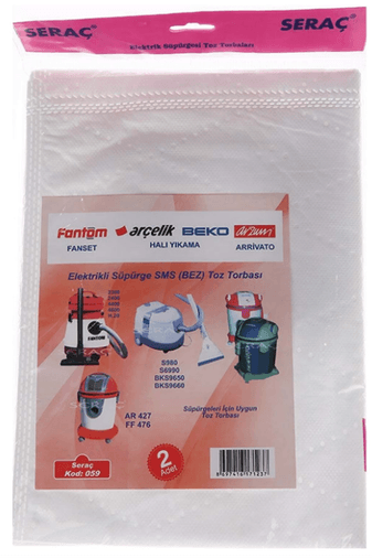 Royaleks Group RT-RY-H-68789 Elektrikli Süpürge Toz Torbası Fantom 3'lü Royaleks-68789