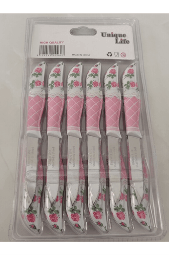 Royaleks Group RT-RY-H-69429 Salkım 12'li Perçimli Meyve Bıçağı Royaleks-69429